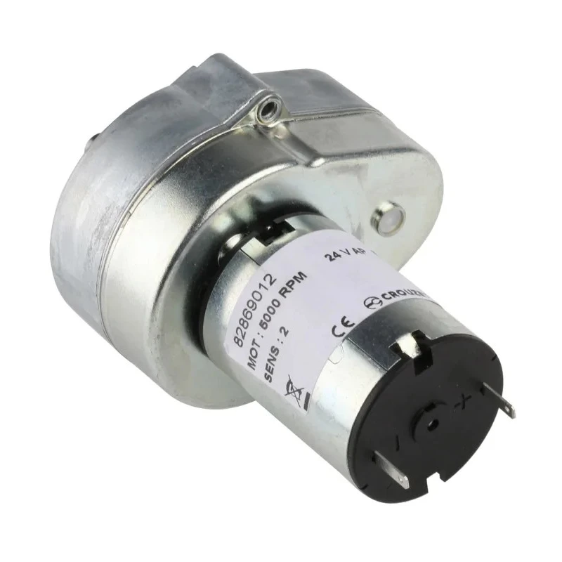 Crouzet Brushed Geared DC Geared Motor 24V dc 3W Power 2 Nm Torque 54 rpm Speed 6 mm Shaft Diameter 82869012