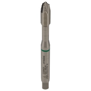 Dormer Machine Tap, M8 Thread Size, Spiral Point, Metric Standard, Right Hand Thread, 90mm Length, HSS Material E471M8