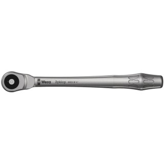 Wera Zyklop 3/8 in Ratchet with Ratchet Handle, Chrome Molybdenum Steel, 222mm Overall 05004033001