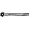 Wera Zyklop 1/4 in Ratchet with Ratchet Handle, 141mm Overall 05004003001