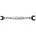Wera Double Ended Open Spanner Metric, 10 to 13 mm Chrome Molybdenum Steel, Offset Head, 167mm Length 05003760001