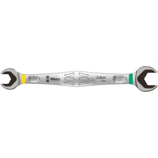 Wera Double Ended Open Spanner Metric, 10 to 13 mm Chrome Molybdenum Steel, Offset Head, 167mm Length 05003760001