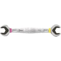 Wera Double Ended Open Spanner Metric, 10 to 13 mm Chrome Molybdenum Steel, Offset Head, 167mm Length 05003760001