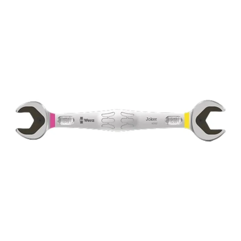 Wera Double Ended Open Spanner Metric, 10 to 13 mm Chrome Molybdenum Steel, Offset Head, 167mm Length 05003760001