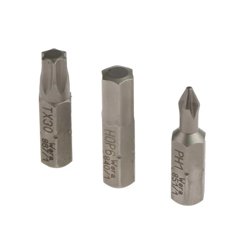 Wera 28-Piece 1/4 in Zyklop Chrome Molybdenum Steel Socket Set 05004018001
