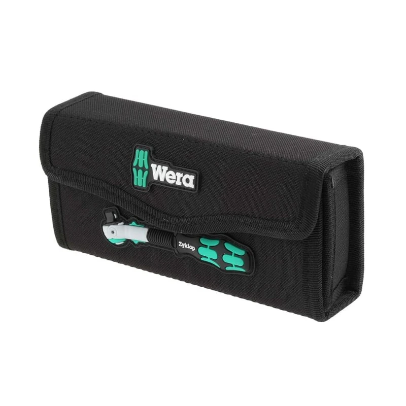 Wera 28-Piece 1/4 in Zyklop Socket Set Chrome Molybdenum Steel Czech Republic 05004019001