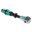 Wera 28-Piece 1/4 in Zyklop Socket Set Chrome Molybdenum Steel Czech Republic 05004019001