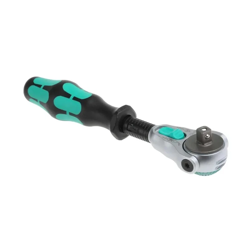 Wera 28-Piece 1/4 in Zyklop Socket Set Chrome Molybdenum Steel Czech Republic 05004019001