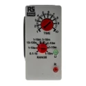 RS PRO Timer Relay 11-Contact, 12 to 250 V DC/12 V AC, 240 V AC, 0.1 s to 10 min Time Range, 1-Function, 2 x SPDT 178-5024