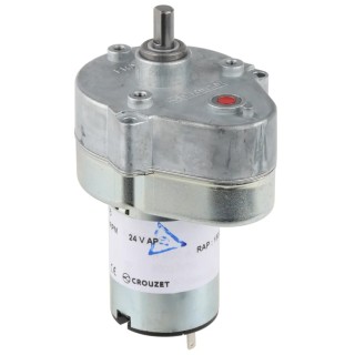 Crouzet Brushed Geared DC Geared Motor 3W 24V dc 2 Nm Torque 2.9 rpm Speed 6 mm Shaft Diameter 82869016