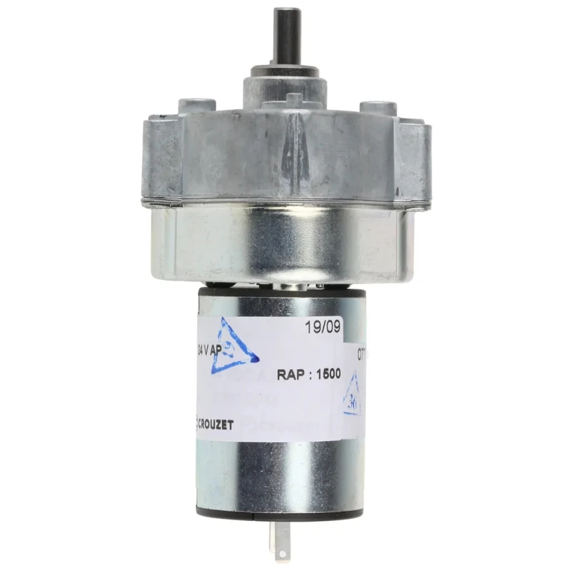 Crouzet Brushed Geared DC Geared Motor 3W 24V dc 2 Nm Torque 2.9 rpm Speed 6 mm Shaft Diameter 82869016