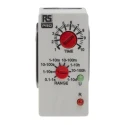 RS PRO Timer Relay, 8-Contact, DPDT Switch, 12 to 250 V dc 12V ac 240 V ac, 0.1 s to 10 Days, 1-Function, ON Delay 178-5026