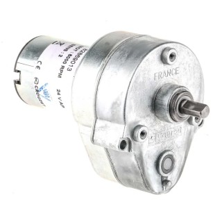 Crouzet Brushed Geared DC Geared Motor 3 W 24V DC 2 Nm Torque 27 RPM 6 mm Shaft Diameter 82869013
