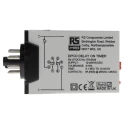 RS PRO Timer Relay, 8-Contact, DPDT Switch, 12 to 250 V dc 12V ac 240 V ac, 0.1 s to 10 Days, 1-Function, ON Delay 178-5026