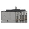 ABB XT4L Molded Case Circuit Breaker 4-Pole 200A, Breaking Capacity 150 kA, Fixed Mount XT4L