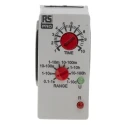 RS PRO Timer Relay, 11-Contact, 12 to 250 V DC / 12V AC / 240V AC, 0.1 s to 10 Days, 1-Function, DPDT Switch 178-5025