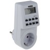 RS PRO Digital Plug In Timer 20 Programs 230V 50Hz Type F German Schuko Socket 178-5371