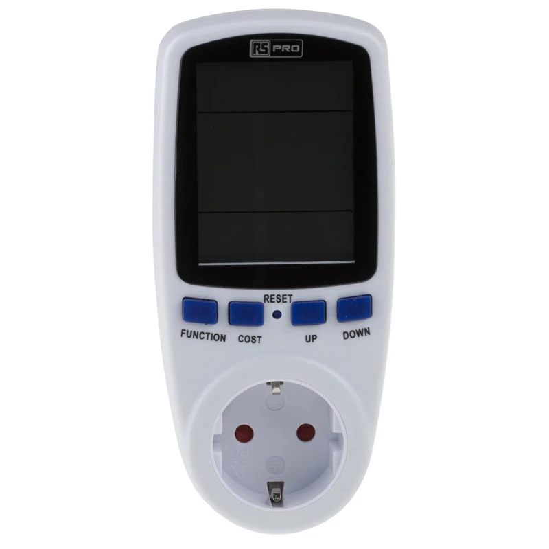 RS PRO Digital Energy Meter, 4-Digit LCD Display, 85mm Digit Height, Model 178-5373