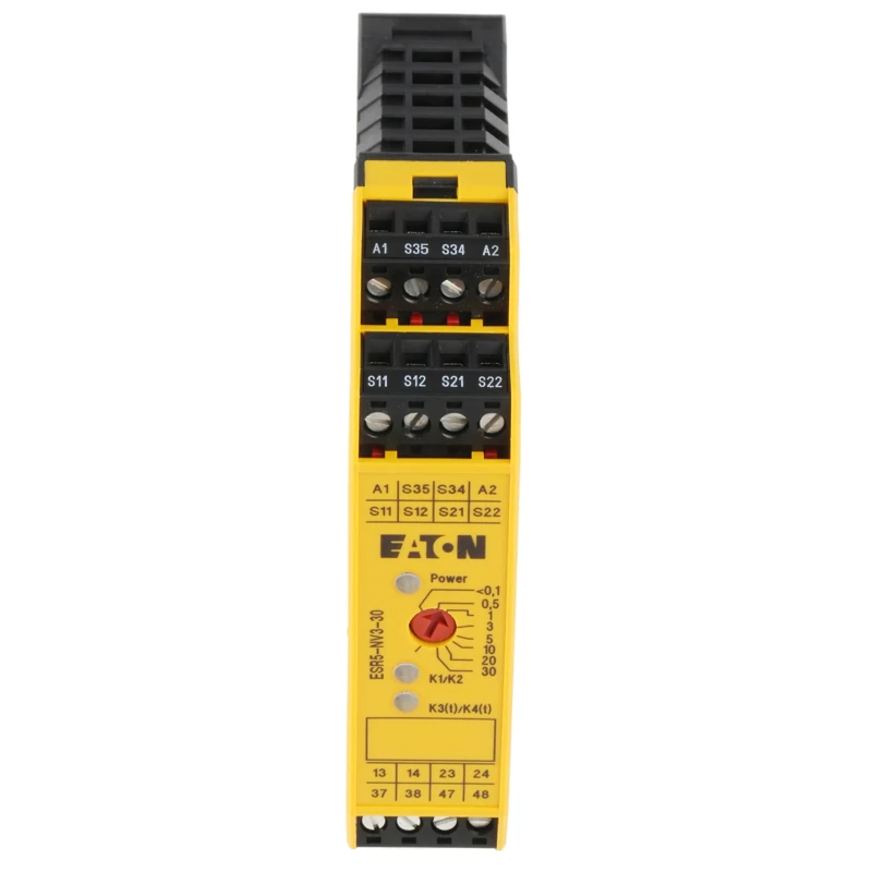 Eaton Safety Relay 24V DC, 2 Safety Contacts, Automatic & Manual Reset ESR5