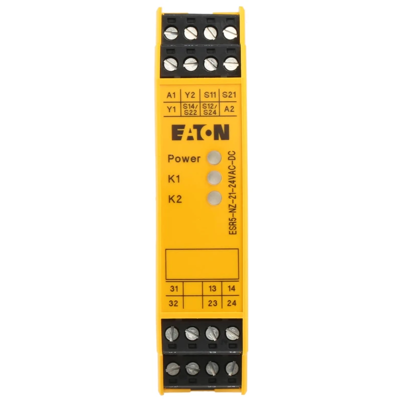 Eaton 24V ac/dc Safety Relay 2 Safety Contacts ESR5