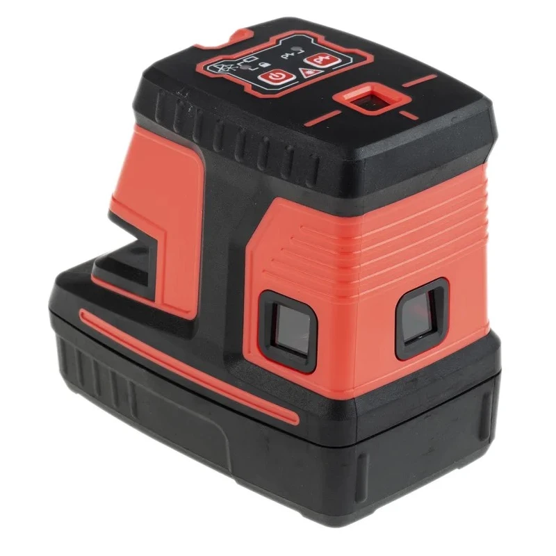RS PRO 635 nm Red Laser Level with 5 Lasers, Self-Levelling, IP54, 30 m Range 178-5830