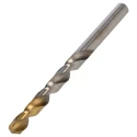 Dormer High Speed Steel Tin Twist Drill Bit 8.2mm Shank, 117mm Overall Length, Titanium Nitride Coating A002S8.2