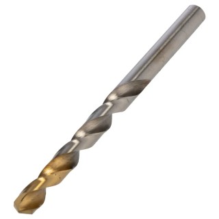 Dormer High Speed Steel Tin Twist Drill Bit 8.2mm Shank, 117mm Overall Length, Titanium Nitride Coating A002S8.2