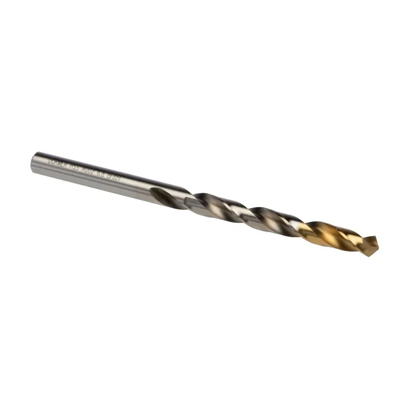 Dormer High Speed Steel Tin Twist Drill Bit, Cylindrical Shank 6.8mm x 109mm Overall Length, Titanium Nitride Coated A002S6.8