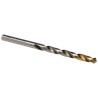 Dormer High Speed Steel Tin Twist Drill Bit, Cylindrical Shank 6.8mm x 109mm Overall Length, Titanium Nitride Coated A002S6.8
