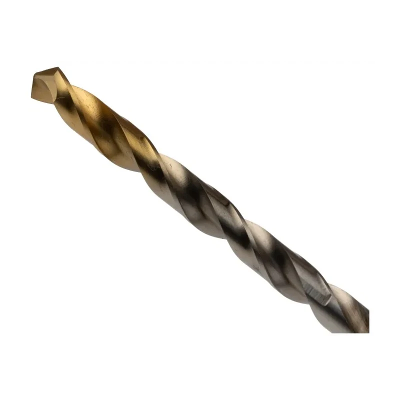 Dormer High Speed Steel Tin Twist Drill Bit, Cylindrical Shank 6.8mm x 109mm Overall Length, Titanium Nitride Coated A002S6.8