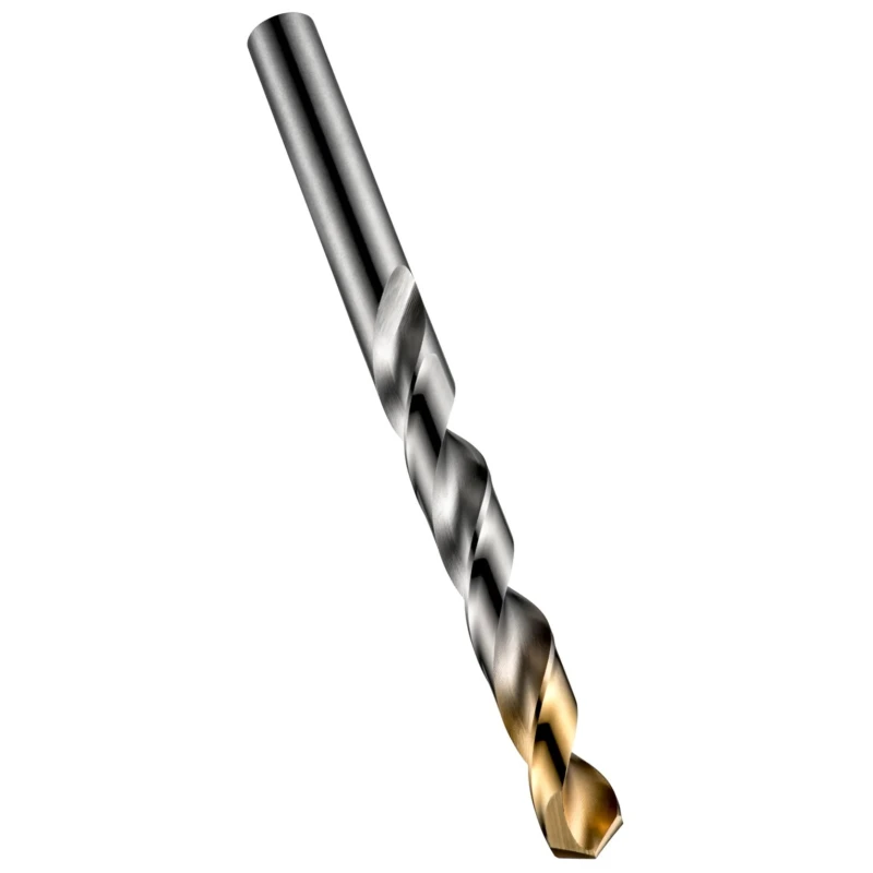 Dormer High Speed Steel Tin Twist Drill Bit, Cylindrical Shank 6.8mm x 109mm Overall Length, Titanium Nitride Coated A002S6.8