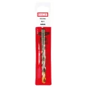 Dormer High Speed Steel Drill Bit 125mm Overall Length, Titanium Nitride Coated, 9mm Shank, A002S9.0