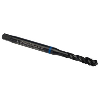 Dormer Machine Threading Tap M6 Thread Metric Standard Right Hand Spiral Flute HSS 80mm Overall Length E238M6