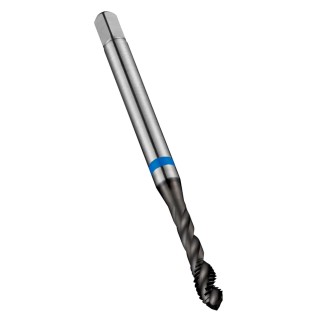 Dormer Metric Standard Machine Threading Tap M8 Thread, Spiral Flute, HSS, 8mm Shank Diameter E239M8