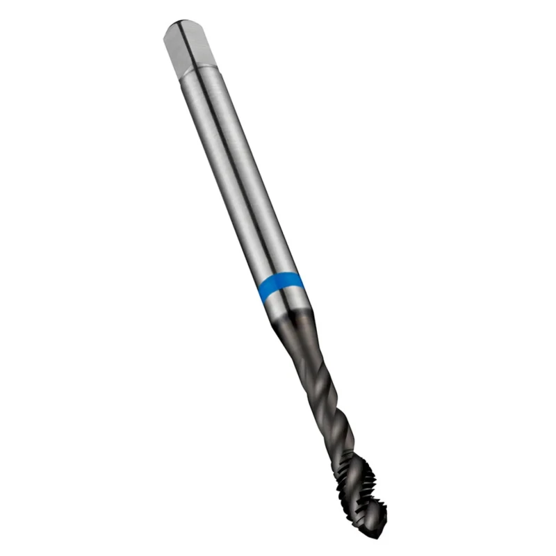 Dormer Metric Standard Machine Threading Tap M8 Thread, Spiral Flute, HSS, 8mm Shank Diameter E239M8