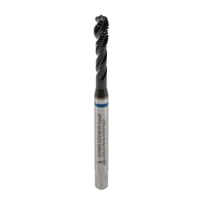 Dormer Threading Tap, M6 Thread, Metric Standard, Spiral Flute, HSS, Machine Tap E239M6