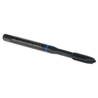 Dormer Threading Tap, M6 Thread, Metric Standard, Machine Tap, Spiral Point, HSS-E-PM, 80mm Overall Length E240M6