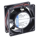 ebm-papst 8300 Series Axial Fan 24V DC 4.3W 67 m³/h IP68 80mm Frame Size 