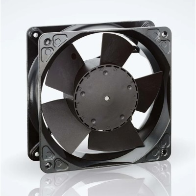 ebm-papst 4100 N Series Compact DC Axial Fan, 24V DC, 237 m³/h Air Flow, 11W Power, Protection, Ball Bearing, 119 mm x IP20