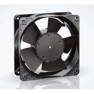 ebm-papst 4100 N Series Rectangular Axial Fan 24V dc 260 m³/h 12 W IP20 119 mm x 119 mm x 38 mm IP20 