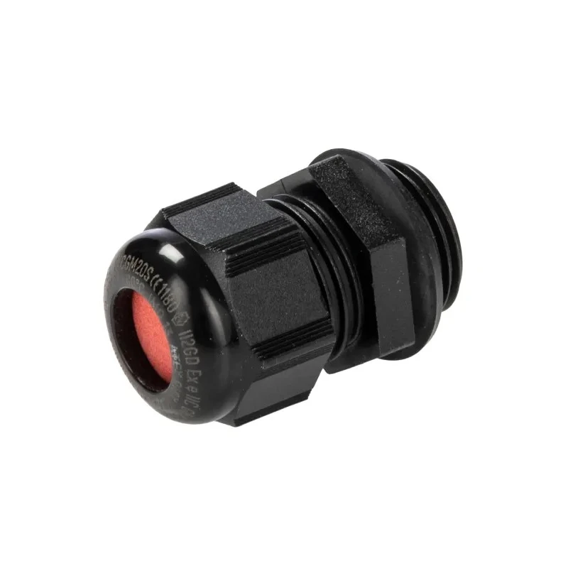 Kopex-EX CGM Series Black Nylon Cable Gland M20 Thread 6-12 mm Diameter IP68 IP66 7TCA297180R0006 EXCGM20S