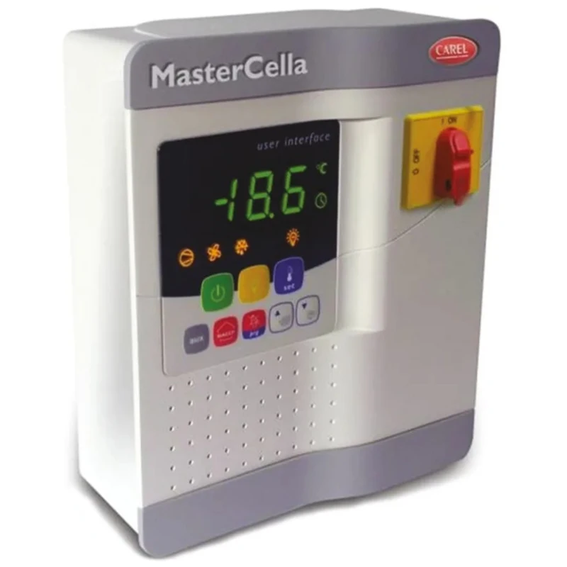 Carel MasterCella Wall PID Temperature Controller 5 Input, 2 Output Relay 230V ac On-Off MD33D5EN00