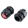Kopex-EX Black Nylon Cable Gland M25 Thread 11 mm to 17 mm Diameter IP66 IP68 ATEX 7TCA297180R0008 EXCGM25M