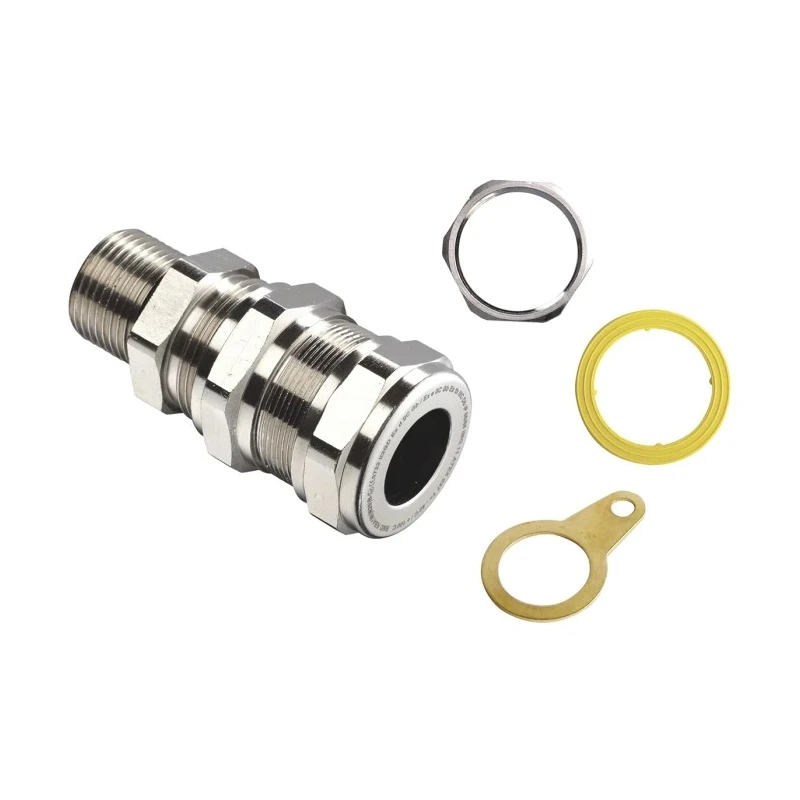 Kopex-EX C1 Series Metallic Brass Cable Gland Kit M20 Thread Size 8.5 mm to 16 mm Cable Diameter IP66 ATEX EXN04MMC1K-RS