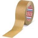 Tesa Masking Tape Brown Crepe Paper Backed 50mm Width x 50m Length Natural Rubber Adhesive Heat Resistant Up 04304-00004-01