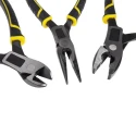 Stanley 3-Piece Compound Action Plier Set, Combination, Long Nose, Diagonal Cutters fmht0-72415