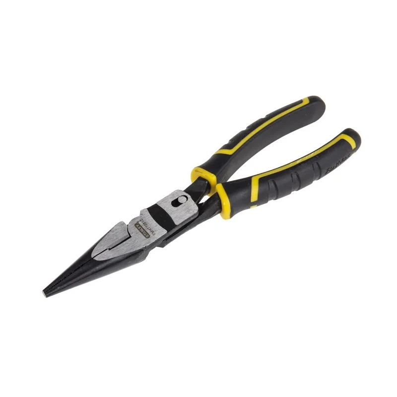 Stanley 3-Piece Compound Action Plier Set, Combination, Long Nose, Diagonal Cutters fmht0-72415