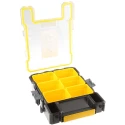 Stanley Adjustable Compartments 6 Cell Black, Yellow Polycarbonate Compartment Box 356mm x 115mm x 109mm FMST1-72378