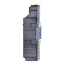 Stanley Adjustable Compartments 6 Cell Black, Yellow Polycarbonate Compartment Box 356mm x 115mm x 109mm FMST1-72378