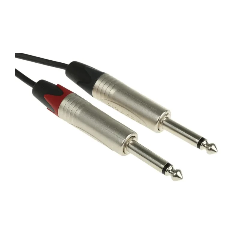 Van Damme PX Male 3.5 mm Stereo Jack to Male RCA x 2 Auxiliary Cable Black 3 m 103-321-702